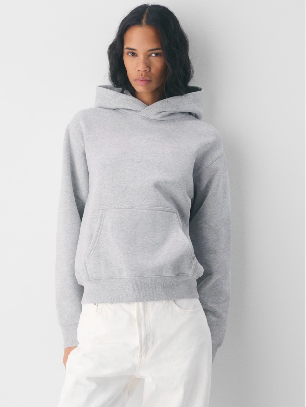 Aritzia the perfect fit sweat fleece hoodie
